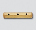 14K Gold Filled Tube Spacer Bar - 3mm, 3Hole