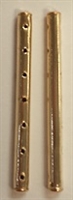 14K Gold Filled Tube Spacer Bar - 3mm, 7 Hole