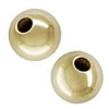 14kt Gold Filled Smooth Seamless Round Bead - 5mm, 1.4mm hole