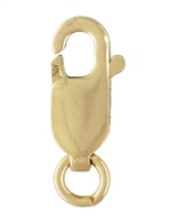 14kt Gold Filled Plain Lobster Clasp with Jumpring - 14mm