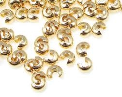 14kt Gold Filled Smooth Crimp Cover - 3.2mm