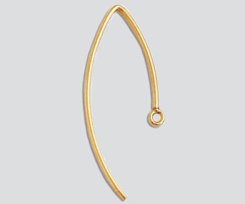 14K Gold Filled Round Fancy Fishhook