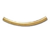 14kt Gold Filled Curved Tube - 3mm x 40mm