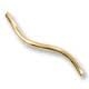 14kt Gold Filled Gold Spiral Tube- 17.7mm (almost 3/4")