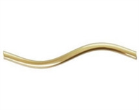 14kt Gold Spiral Tube- 17.7mm (almost 3/4")