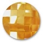 20mm Flatback Round Chessboard Topaz