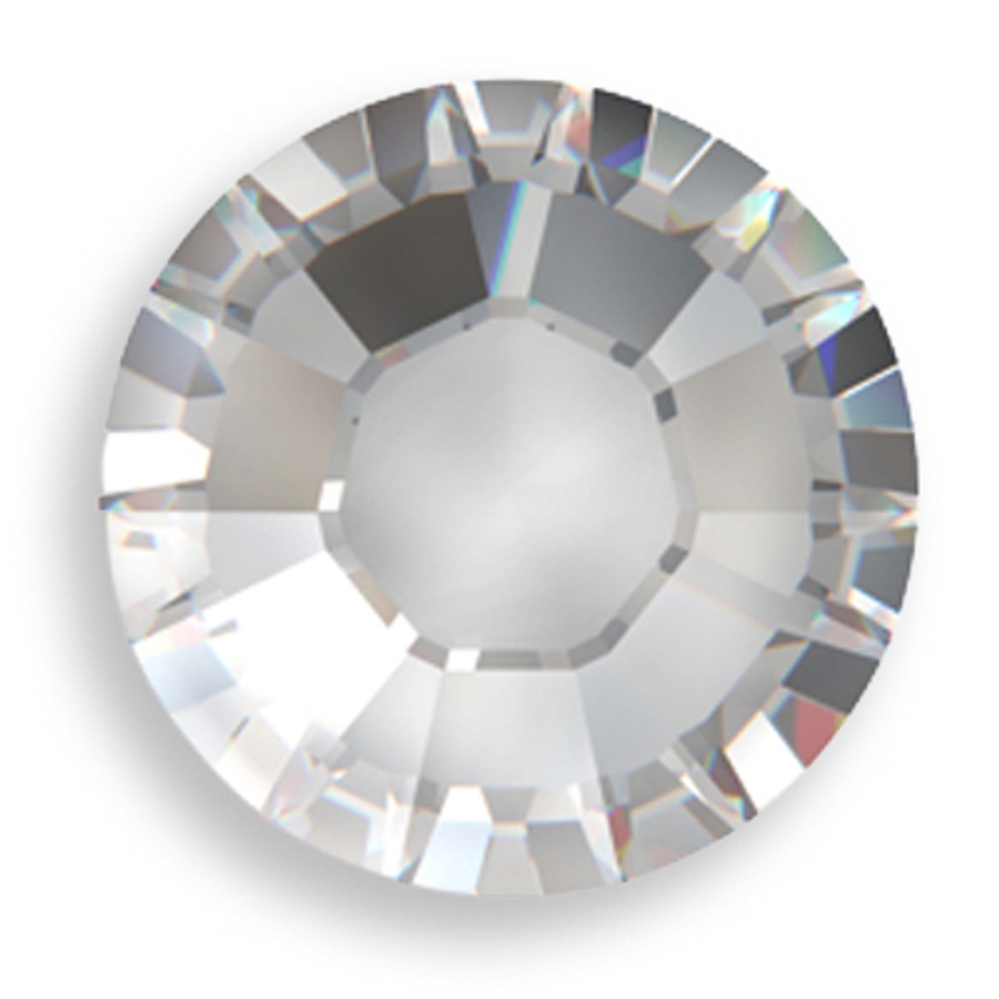 16ss Flatback Round Rhinestone HOTFIX - Crystal
