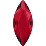 Swarovski 14 x 6mm Jewel Cut Marquise- Scarlet