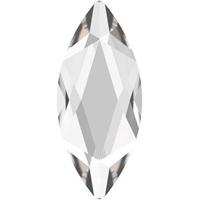 Swarovski 8 x 3.5mm Jewel Cut Navette- Crystal