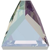 Swarovski #2419 Square Spike Flat Back - 4mm - Black Diamond Shimmer