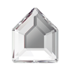 Swarovski 10 x 8.4mm Concise Pentagon Flat Back - Crystal