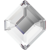 Swarovski 10 x 8.4mm Concise Hexagon Flat Back - Crystal