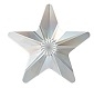 Swarovski 5mm Flatback Star HOTFIX flat back- Crystal