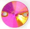 Swarovski 10mm Sew On Rivoli Astral Pink