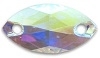 Swarovski 29 x 14mm Navette Sew On - Crystal AB