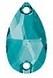 Swarovski 12 x 7mm Pear Sew On Light Turquoise