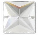 Swarovski 22mm Square Sew On Crystal