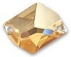 Swarovski 26 x 21mm Cosmic Sew On Golden Shadow