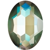 #4127 Swarovski Big Oval Fancy Stone- 30 X 22mm - Army Green DeLite