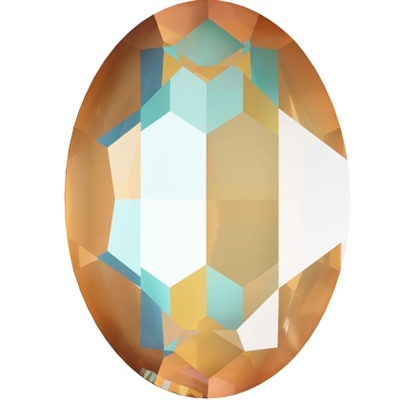 #4127 Swarovski Big Oval Fancy Stone- 30 X 22mm - Ochre DeLite