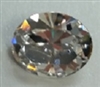 10 x 8mm Pointed Back Oval- CRYSTAL