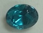 6 x 8mm Oval Pointed Back- BLUE ZIRCON