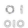 13mm Round Cosmic Ring Crystal