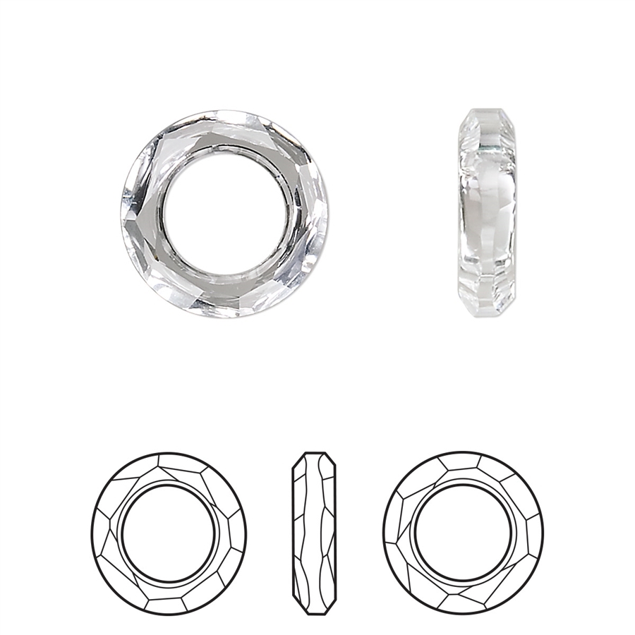13mm Round Cosmic Ring Crystal
