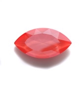 #4227 Swarovski Wide Navette Fancy Stone - 32 X 17mm - LaquerPro Lt Coral