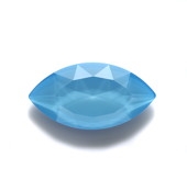 #4227 Swarovski Wide Navette Fancy Stone - 32 X 17mm - LaquerPro Summer Blue