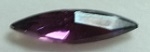 15 x 4mm Pointed Back Navette-Amethyst