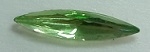 15 x 4mm Pointed Back Navette-Peridot