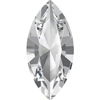 Swarovski #4228, 6 x 3mm Pointed Back Navette-Crystal