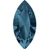 Swarovski #4228, 6 x 3mm Pointed Back Navette- Montana