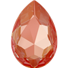 #4327 Swarovski Large Pear Fancy Stone- 30 X 22mm - Orange Glow DeLite