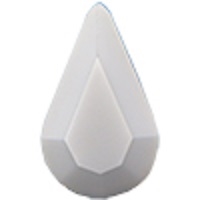 Swarovski Pointed Back Pear - 13 x 7.8mm  - Chalk White