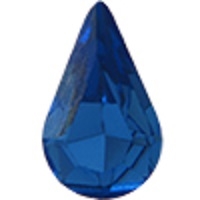 Swarovski Pointed Back Pear - 13 x 7.8mm  - Sapphire