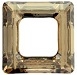 14mm Square Cosmic Ring Golden Shadow CAL
