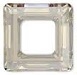 14mm Square Cosmic Ring Silver Shade CAL