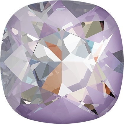 #4470 Swarovski Cushion Square Fancy Stone- 12mm - Lavender DeLite