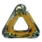 20mm Triangle Cosmic Ring Tabac