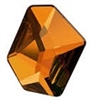 28 x 24mm Flatback Cosmic Crystal Copper