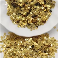 4mm Flat Sequins - Gold