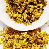 4mm Flat Sequins - Metallic Topaz