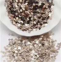 4mm Flat Sequins - Rose Gold