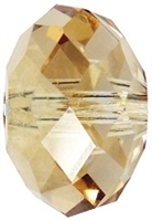 Swarovski 12mm Briolette Bead (Gemstone) Golden Shadow