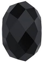 Swarovski 4mm Briolette Bead (Gemstone) Jet