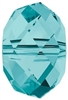 Swarovski 4mm Briolette Bead (Gemstone) Light Turquoise