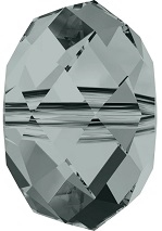 Swarovski 8mm Briolette Bead (Gemstone) Black Diamond