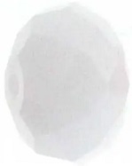 Swarovski 8mm Briolette Bead (Gemstone) White Alabaster